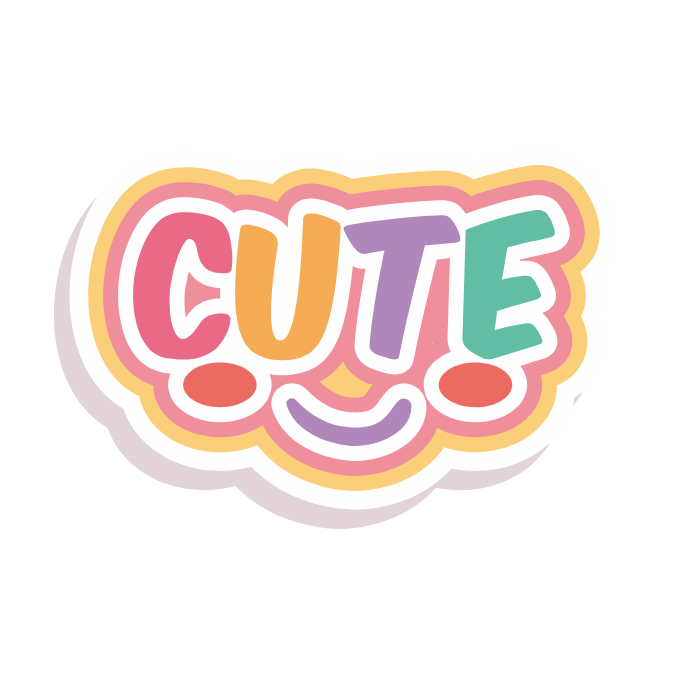 Nhãn dán dễ thương 14